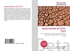 Обложка Great Famine of 1315–1317