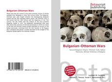 Buchcover von Bulgarian–Ottoman Wars