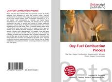 Buchcover von Oxy-Fuel Combustion Process