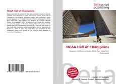 Capa do livro de NCAA Hall of Champions 
