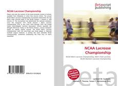 Copertina di NCAA Lacrosse Championship