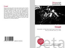 Copertina di Coupé