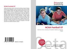 Copertina di NCAA Football 07