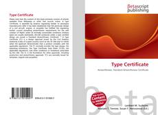 Capa do livro de Type Certificate 