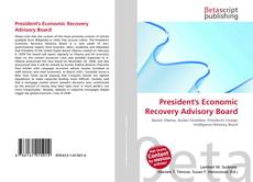 Обложка President's Economic Recovery Advisory Board