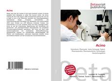Portada del libro de Acino