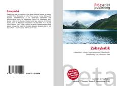 Couverture de Zabaykalsk