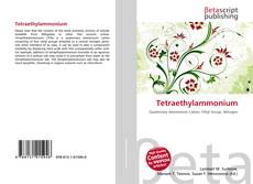 Couverture de Tetraethylammonium