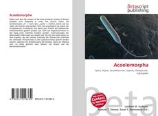 Portada del libro de Acoelomorpha