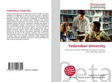 Yadanabon University的封面