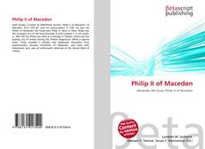 Couverture de Philip II of Macedon