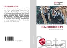 Buchcover von The Zoological Record