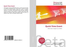 Copertina di Quick Time Event