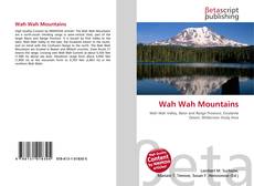 Buchcover von Wah Wah Mountains