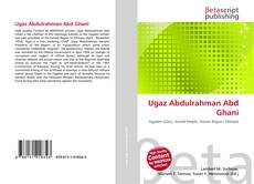 Buchcover von Ugaz Abdulrahman Abd Ghani