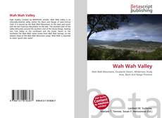 Copertina di Wah Wah Valley