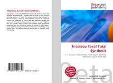 Capa do livro de Nicolaou Taxol Total Synthesis 