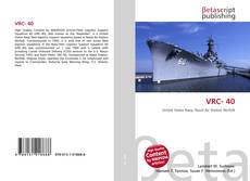 Capa do livro de VRC- 40 