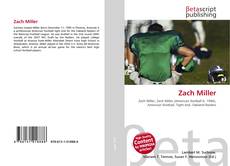 Buchcover von Zach Miller