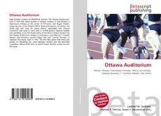 Buchcover von Ottawa Auditorium