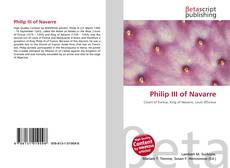 Buchcover von Philip III of Navarre
