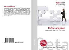 Bookcover of Philip Langridge