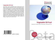 Buchcover von Vegetable Oil Fuel