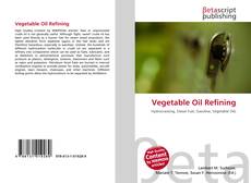 Couverture de Vegetable Oil Refining
