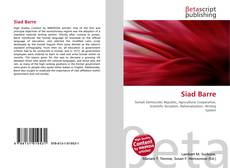 Copertina di Siad Barre