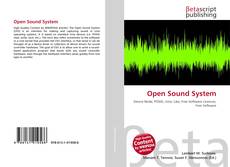 Buchcover von Open Sound System