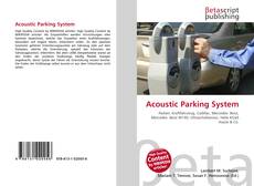 Copertina di Acoustic Parking System