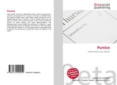Copertina di Pumice