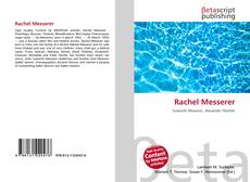 Copertina di Rachel Messerer