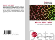 Couverture de Sabitha Indra Reddy