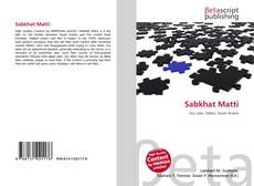 Couverture de Sabkhat Matti