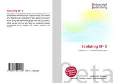 Couverture de Sablatnig SF- 5