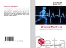Buchcover von Obturator Membrane