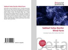 Buchcover von Sabloal Valea Dacilor Wind Farm