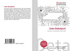 Buchcover von Sabo Bobaljević