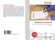 Copertina di Settlement (Finance)