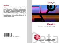 Couverture de Obviative