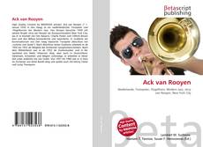 Couverture de Ack van Rooyen