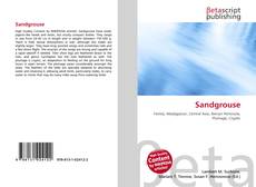 Couverture de Sandgrouse