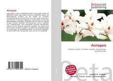 Couverture de Acriopsis