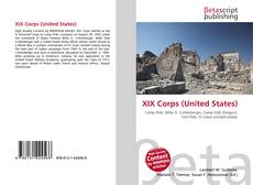 Copertina di XIX Corps (United States)