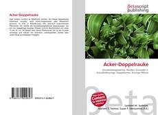 Copertina di Acker-Doppelrauke