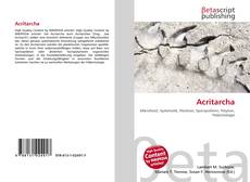 Couverture de Acritarcha