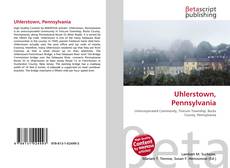Buchcover von Uhlerstown, Pennsylvania