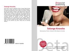 Copertina di Solange Knowles