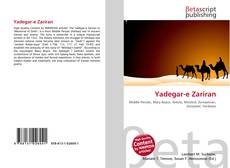 Couverture de Yadegar-e Zariran